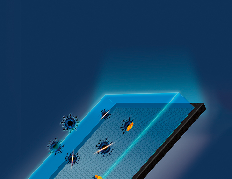 Combination structure of UVALED light source and TiO2 photocatalytic foam ceramics